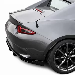 Sport rear diffuser extension gloss black fits Mazda NX-5 ND from 2015-image-6327318