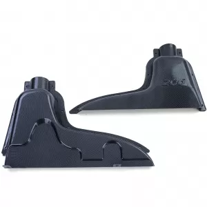 Sport air filter airbox intake carbon look for Peugeot 206 1.1 1.4 1.6 1998-2007-image-6327323