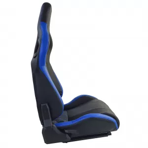 Sports seat Route Black Blue Sim Rig Racing Racing Simulator Gaming Seat-image-6327377