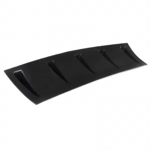 Universal Diffuser Attachment 5 Fins Black ABS Rear Add-on Tuning-image-6327395