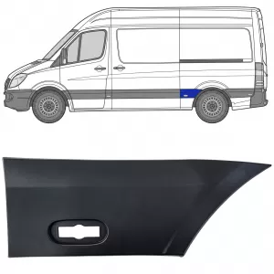 Moldură de finisare perete lateral stânga, potrivită pentru Mercedes Sprinter 906 06-18 L2