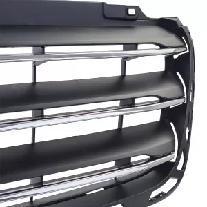 Front radiator grille with chrome slats for Mercedes Sprinter W907 W910 2018-2024-image-6327455