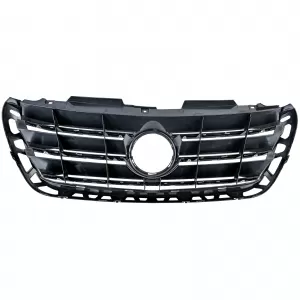 Front radiator grille with chrome slats for Mercedes Sprinter W907 W910 2018-2024-image-6327456