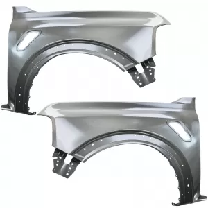 Fender set front right + left suitable for Ford Ranger T9 Raptor from 2023-image-6327503