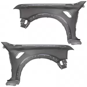 Fender set front right + left suitable for Ford Ranger T9 Raptor from 2023-image-6327508