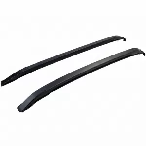Black aluminum roof rails retrofit suitable for Ford Ranger T9 from 2023-image-6327541