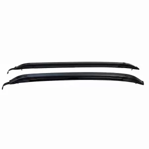Black aluminum roof rails retrofit suitable for Ford Ranger T9 from 2023-image-6327542