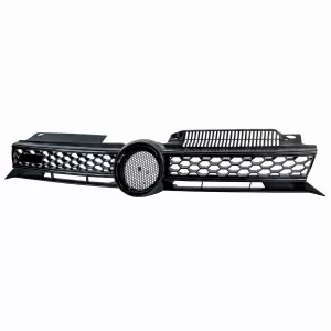 Sport grille black gloss BLACK fits VW Golf 6 including GTI 08-13-image-6327584
