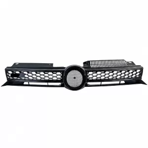 Sport grille black gloss BLACK fits VW Golf 6 including GTI 08-13-image-6327585