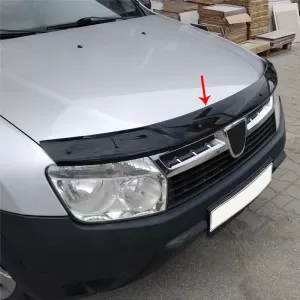 Hood Deflector suitable for Dacia Duster 2010-2017 Black Color