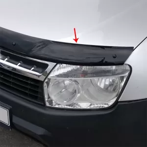 Hood Deflector suitable for Dacia Duster 2010-2017 Black Color