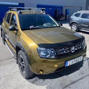 Hood Deflector suitable for Dacia Duster 2010-2017 Black Color