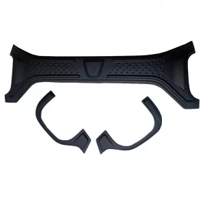 Trunk Cover suitable for Dacia Duster 2018+ Mat Black Color 3 Pieces