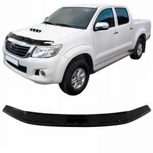 Deflector capotă potrivit pentru Toyota Hilux 2012-2015 Culoare Neagră