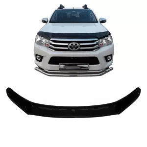Deflector de capotă potrivit pentru Toyota Hilux 2015+ Culoare Neagră