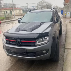 Hood Deflector suitable for VW Amarok 2010+ Black Color