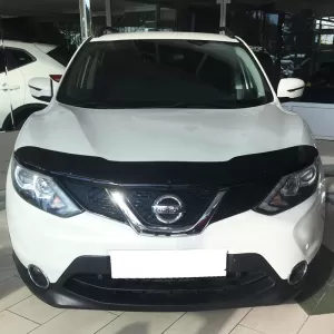 Hood Deflector suitable for Nissan Qashqai 2017-2021 Black Color-image-6327754