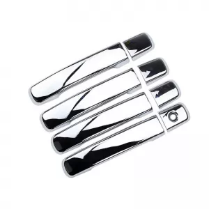 Chrome Door Handle Covers Steel suitable for Nissan Qashqai J10 07-14 Set 8 Pcs