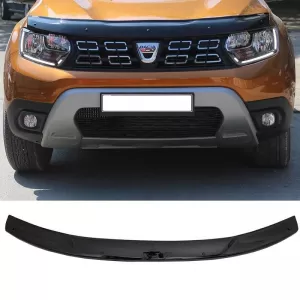 Hood Deflector suitable for Dacia Duster 2018-2023 Black Color