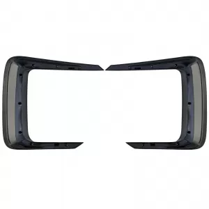Frontsplitter Flaps Schwarz für Stoßstange passend für VW T7 Transporter ab 2024-image-6327909