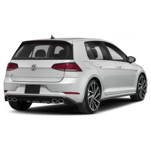 Rear Bumper suitable for VW Golf VII (7) 13-19 Upgrade to R 7.5 Look 17-19-image-6327975
