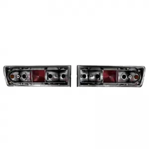 Tailights Set Suitable for BMW 3 E30 83-87 Purple/Smoke-image-6328080