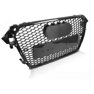 image-6-GRILLE SPORT GLOSSY BLACK PDC fits AUDI A4 B8 12-15