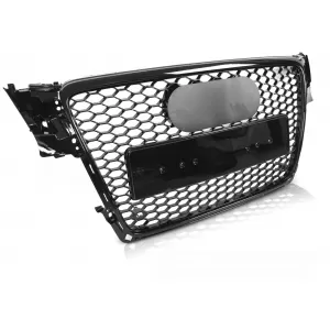 image-7-GRILLE SPORT GLOSSY BLACK PDC fits AUDI A4 B8 08-11