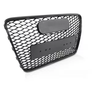 image-8-GRILLE SPORT STYLE GLOSSY BLACK PDC fits AUDI Q7 4L 05-15