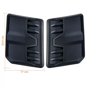 Lüftungsgitter Set Motorhaube Haubeneinsatz für Ford Ranger Raptor T9 ab 2023-image-6328120