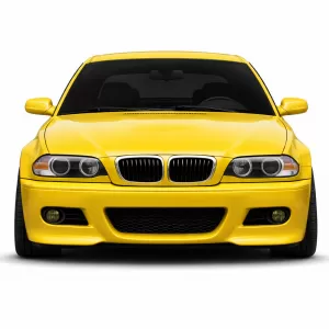 Front bumper sport + ABE + yellow fog lights for BMW E46 coupe convertible-image-6328209