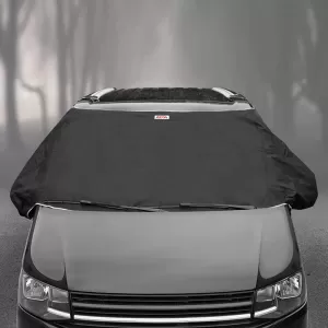 Sun Shade Cover Exterior suitable for Front Windshield with Magnets suitable for Jeep & Van APA 340 x 97 cm-image-6328329