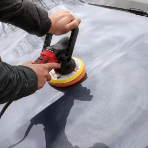Car Polishing Machine Professional 230V 650W Ø 150mm APA 20991-image-6328345