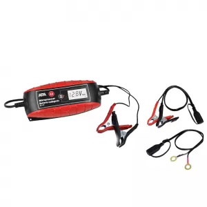 Car & Moto Battery Digital Charger Agm Gel Wet Dry Batteries 6/12V 4A APA 16617