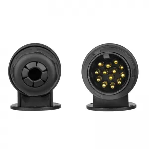 Socket suitable for the power supply of trailer 12 Volt 13 Pin EAL 10004