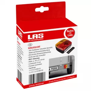 Rear Light suitable for 12 Volt 105 x 97 x 50mm EAL 10102 1 Pc