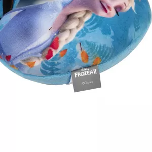 Travel Neck Pillow suitable for Kids Anna / Elsa / Olaf Frozen The Movie 27cm x 23cm Blue 1 Piece-image-6328394