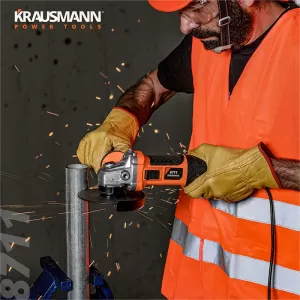 Angle Grinder Ø125mm With Adjustable Speed 1100W Krausmann 8712
