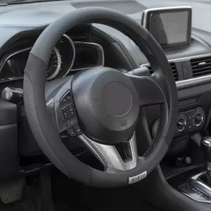 Steering Wheel Cover Black / Red Sparco Medium 38cm
