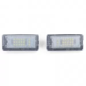 LED license plate light white 6000K suitable for BMW E46 Sedan Touring 98-03-image-6328544