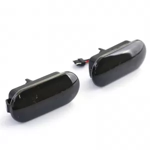 LED lightbar side indicators black for Seat Alhambra Arosa Altea Cordoba Vario-image-6328624