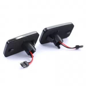 LED side indicators black suitable for VW Golf 1 + 2 Jetta 2 Polo 3 Corrado-image-6328637