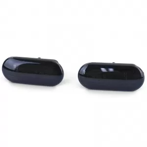LED lightbar side indicators black smoke pair for VW Golf 3 + 4 Bora Lupo Up!-image-6328650