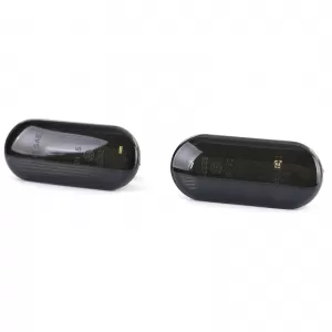 LED lightbar side indicators black smoke pair for VW Golf 3 + 4 Bora Lupo Up!-image-6328652