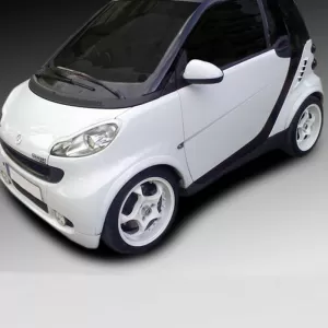 Headlight Covers Eyebrows suitable for Smart Fortwo 451 07-14 2 Pcs