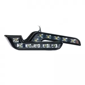 image-9-DRL Set Day Lights Universal L-Shape suitable for Mercedes-Benz E-Class W212 Look 12 Volt 2 Pieces