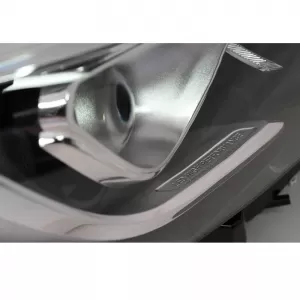 Headlights Set suitable for Mercedes-Benz A-Class W176 12-18 Halogen Upgrade To Facelift Look Black Full Led DRL With Motor Carner-image-6328744