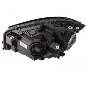 Headlights Set suitable for Mercedes-Benz A-Class W176 12-18 Halogen Upgrade To Facelift Look Black Full Led DRL With Motor Carner-image-6328746