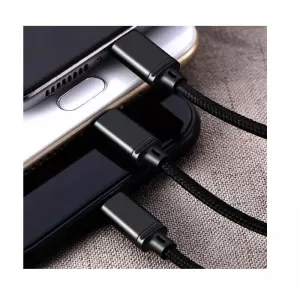 Charging Cable & Data USB Earldom EC-IMC015 3 In 1 Black 1.2m 1 Piece