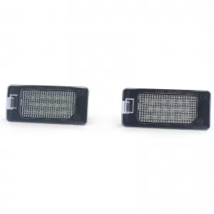 LED-Nummernschildbeleuchtung weiß 6000K geeignet für BMW E39 E60 E70 E71 E82 E88-image-6329048